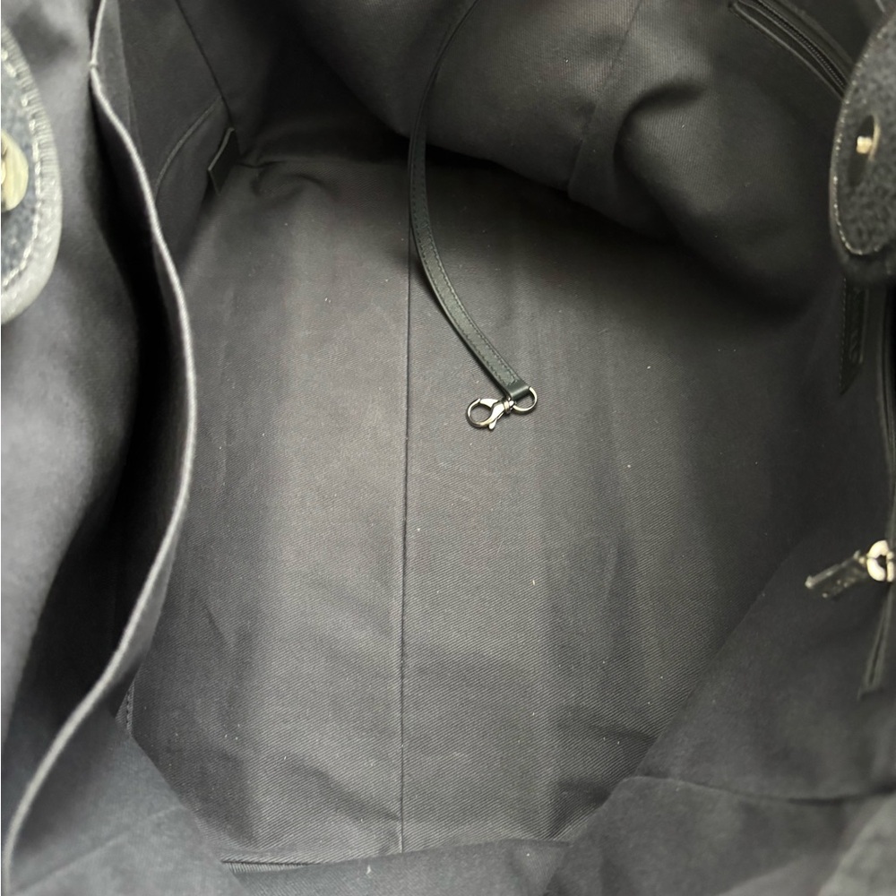 Chanel Large Deauville Grey Tote - Picture 6 of 7